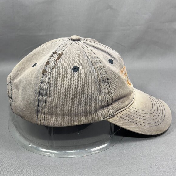 Archaeological Conservancy Strapback Cap Hat Gray Outdoor Distressed Logo Mens - Picture 5 of 14